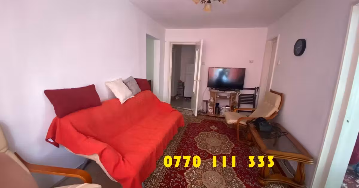 Apartament de vânzare cu 4 camere, mobilat în zona Apollo, Brăila
