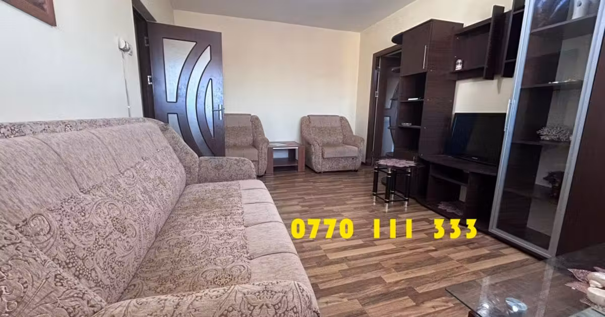 Apartament de vânzare cu 2 camere, mobilat în zona Calea Galați, Brăila