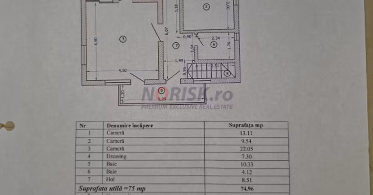 Casă individuală de vânzare cu 4 camere, mobilată în Domnești