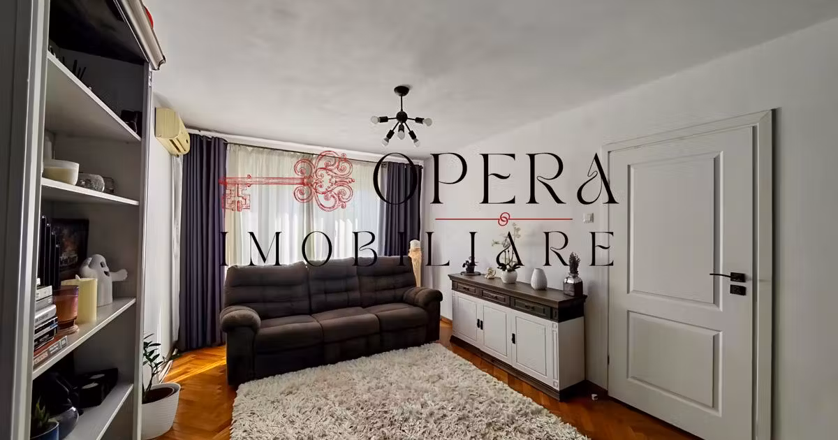 Apartament de vânzare cu 3 camere, mobilat în zona Podu Roș, Iași