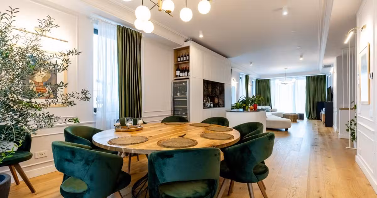 Penthouse de vânzare cu 7 camere, mobilat în zona Polonă, Sector 1