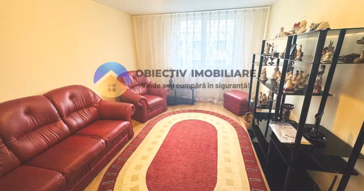 Apartament de vânzare cu 4 camere, mobilat în zona Mărăței, Piatra-Neamț