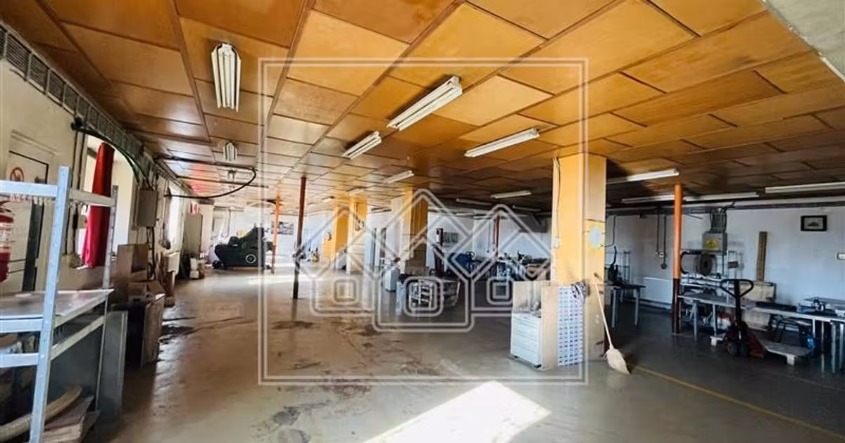 Spațiu industrial de vânzare de 510 mp, în zona Țiglari, Sibiu
