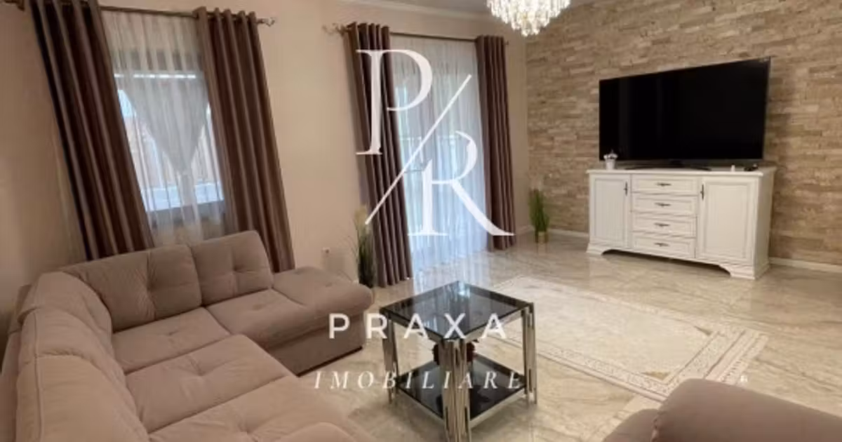 Duplex de vânzare cu 4 camere, mobilat în Florești