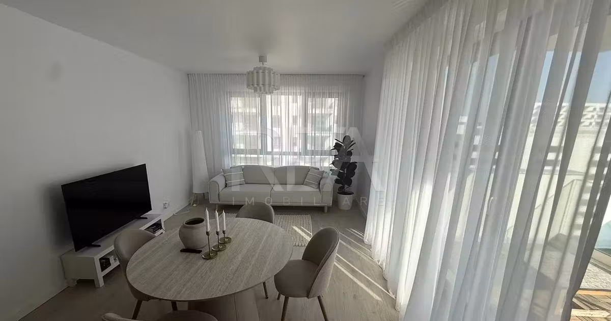Apartament de vânzare cu 3 camere, mobilat în zona Băneasa, Sector 1