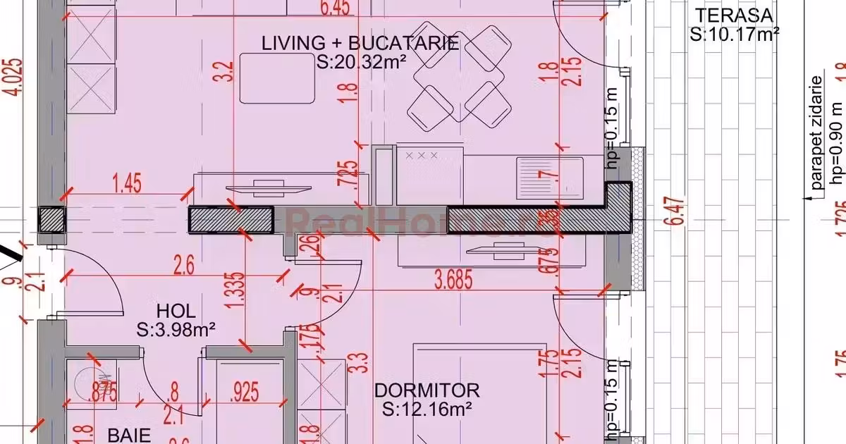 Apartament de vânzare cu 2 camere în zona Theodor Pallady, Sector 3