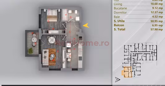 Apartament Titan