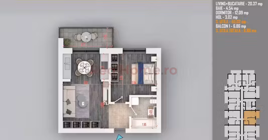 Apartament Titan