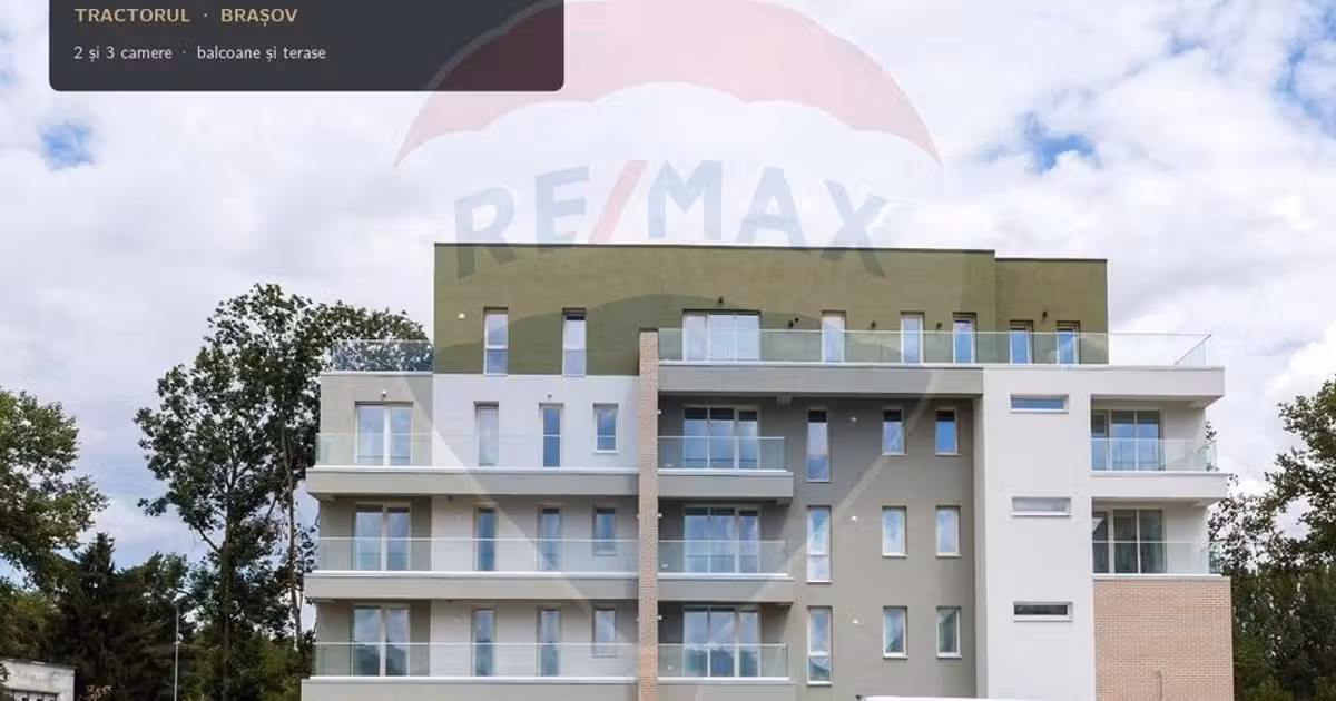 Apartament de vânzare cu 3 camere în zona Tractorul, Brașov