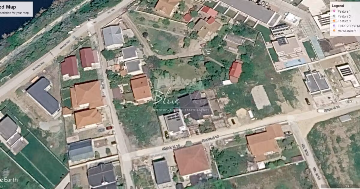 Teren Construcții intravilan de vânzare de 600 mp, în Mamaia-Sat