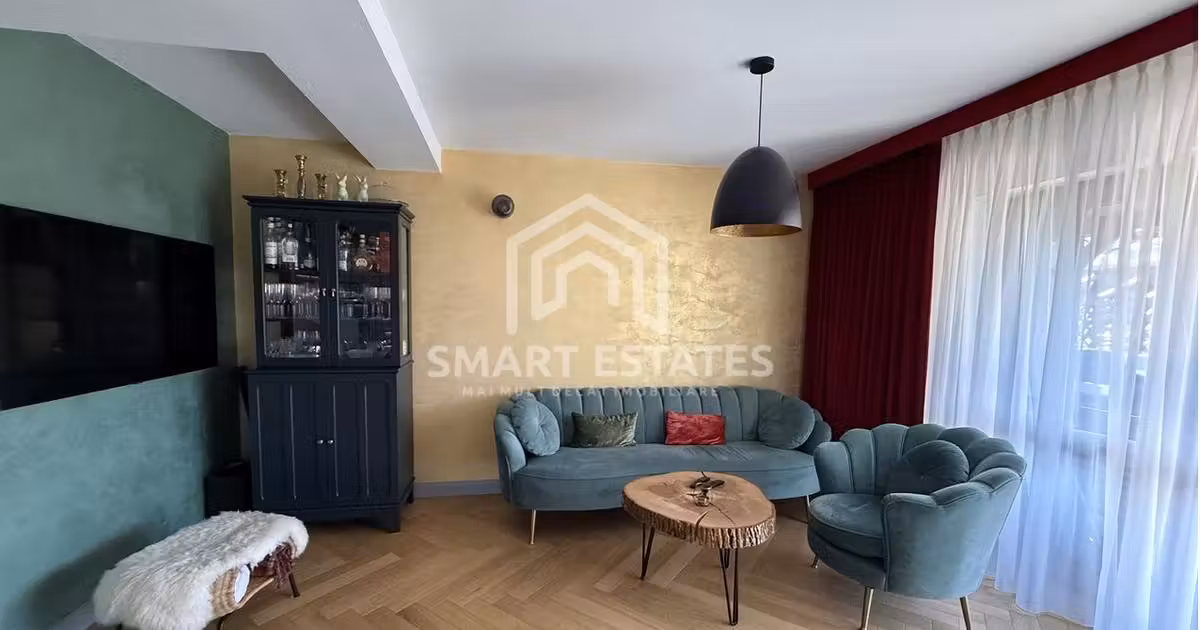 Duplex de vânzare cu 5 camere, mobilat în Popești-Leordeni