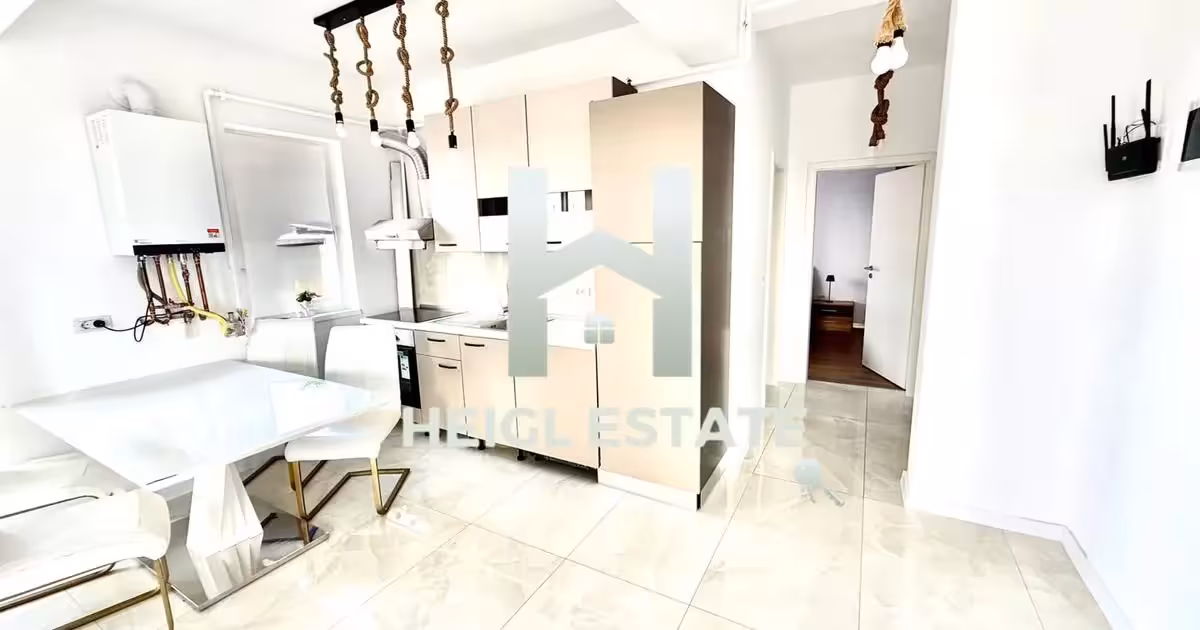 Apartament de vânzare cu 3 camere, mobilat în Giroc