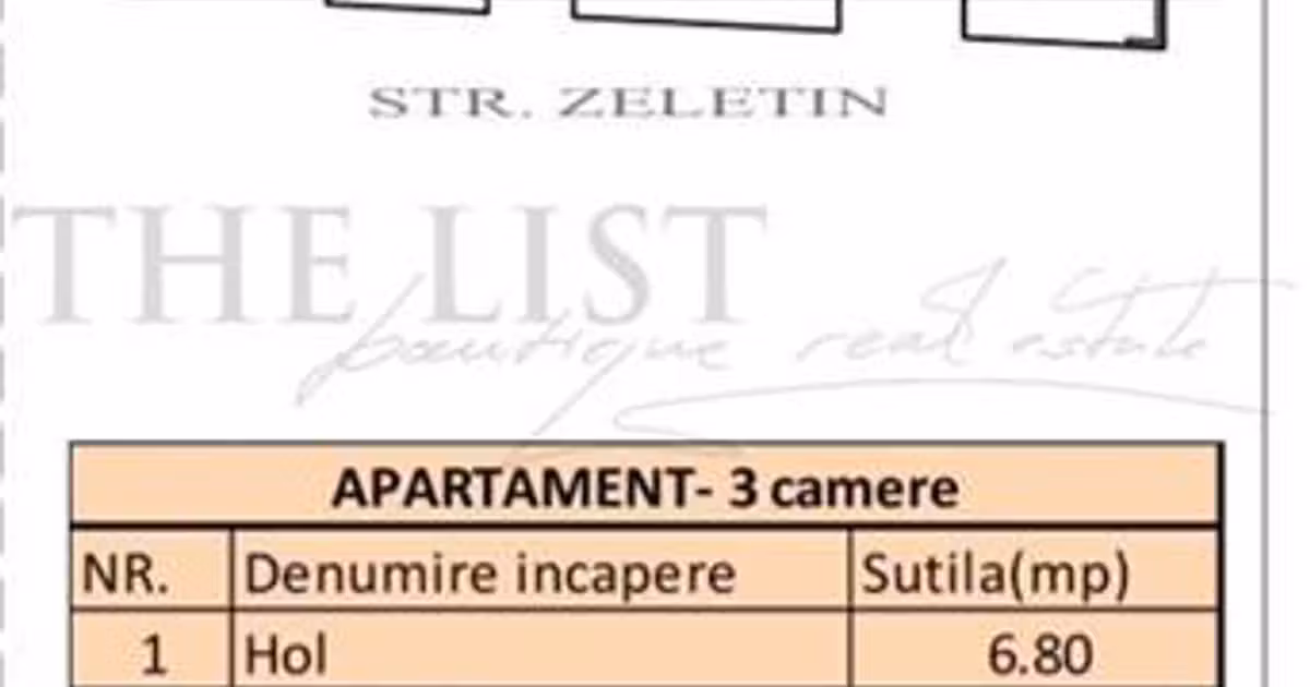 Apartament de vânzare cu 3 camere în zona Băneasa, Sector 1