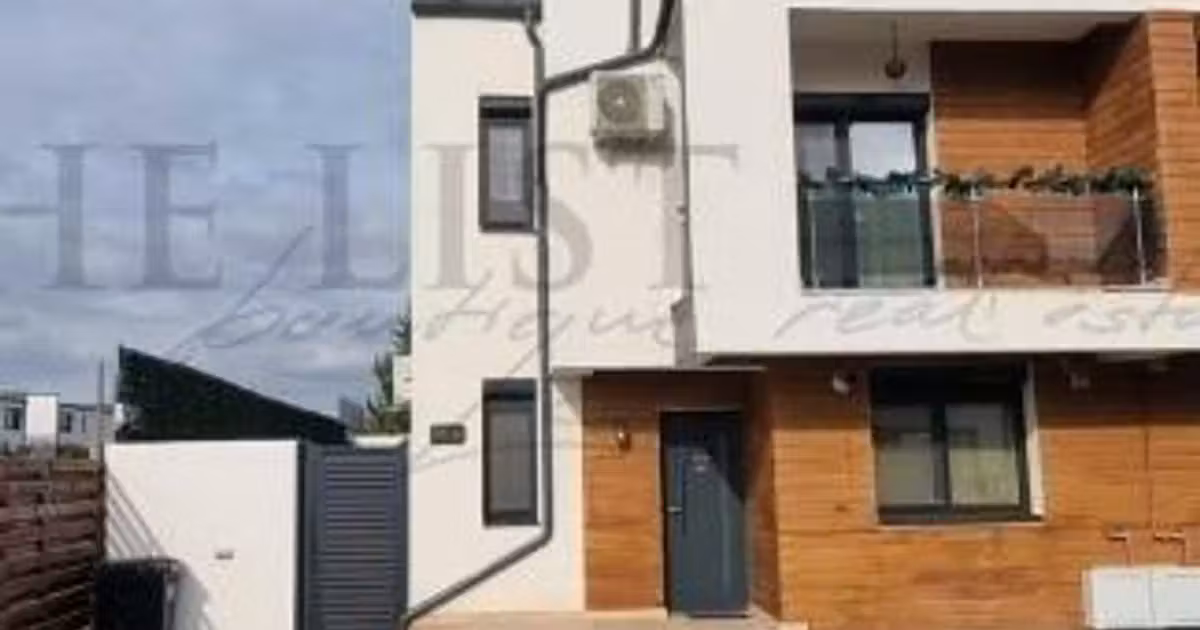 Duplex de vânzare cu 5 camere, mobilat în Tunari