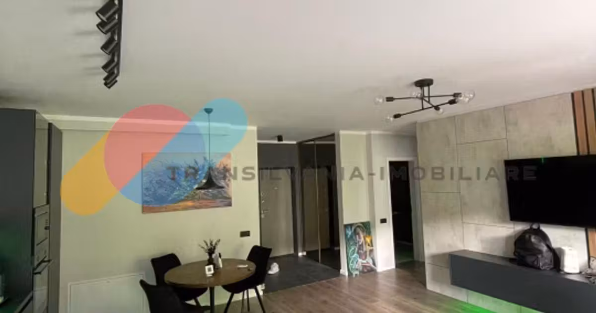 Apartament de vânzare cu 2 camere, mobilat în Florești