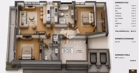 Apartament Unirii