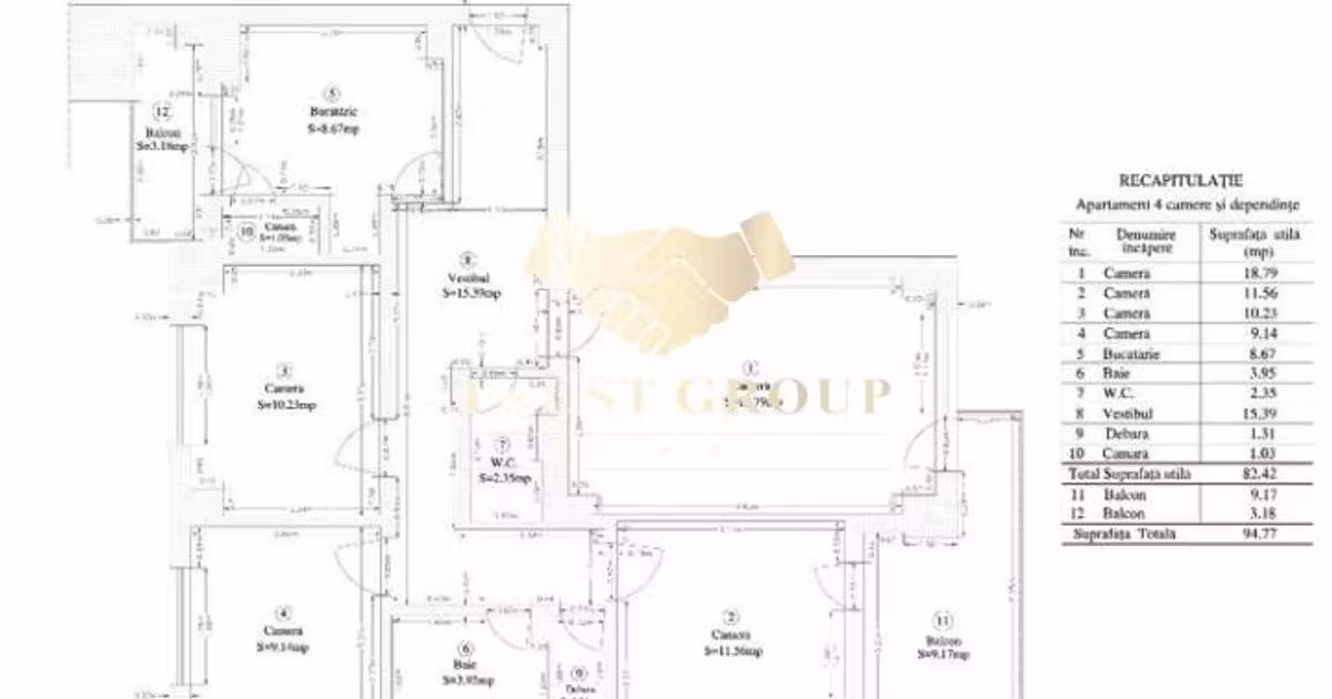 Apartament de vânzare cu 4 camere în zona Parcul Circului, Sector 2