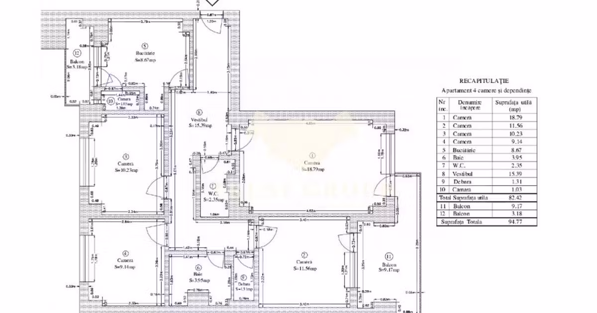 Apartament de vânzare cu 4 camere în zona Parcul Circului, Sector 2