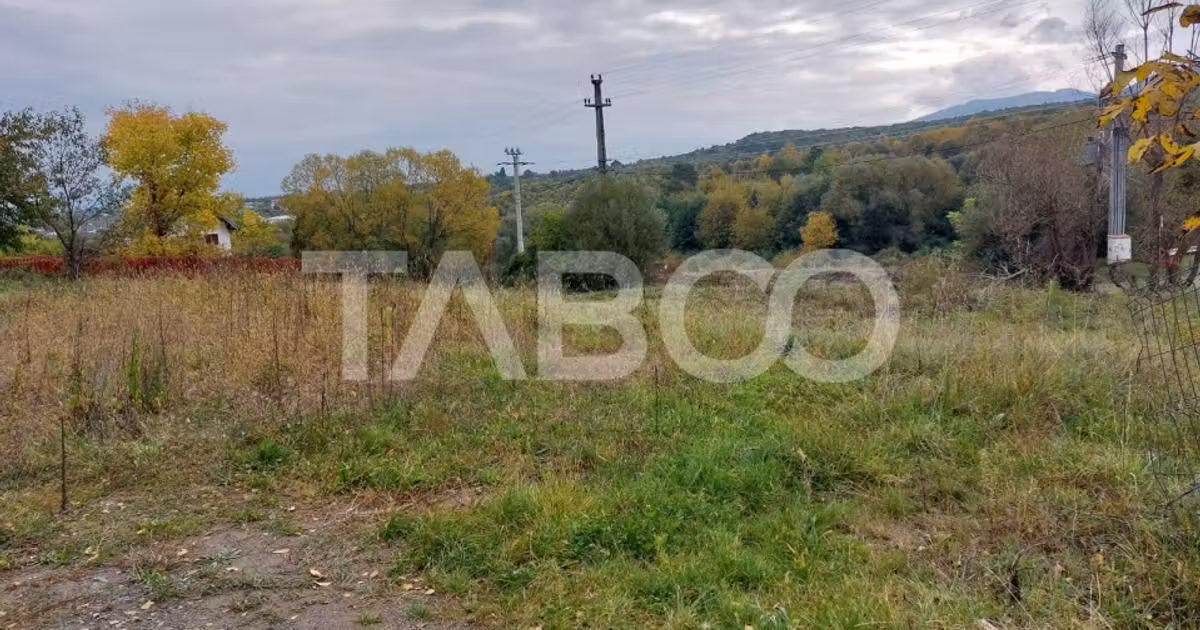 Teren Construcții intravilan de vânzare de 507 mp, în Cisnădioara