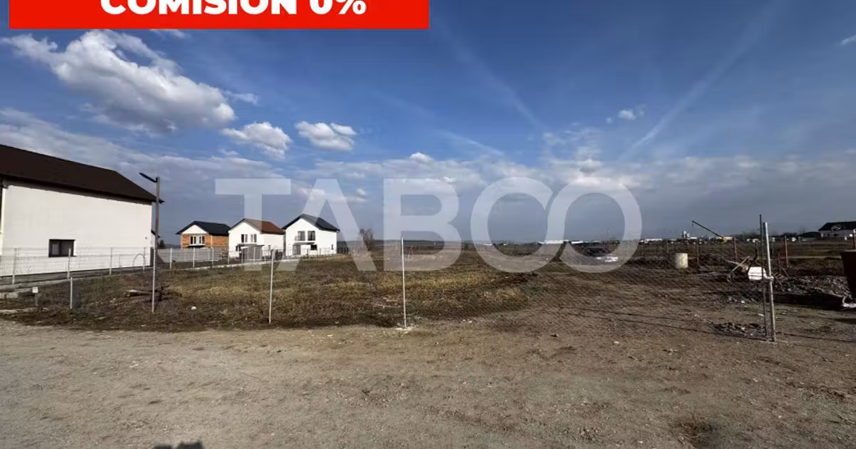 Teren Construcții intravilan de vânzare de 501 mp, în Șura Mică