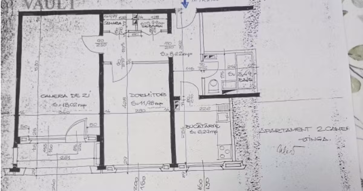 Apartament de vânzare cu 2 camere, mobilat în zona Dristor, Sector 3