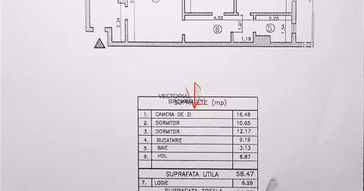 Apartament de vânzare cu 3 camere, mobilat în zona Iancului, Sector 2