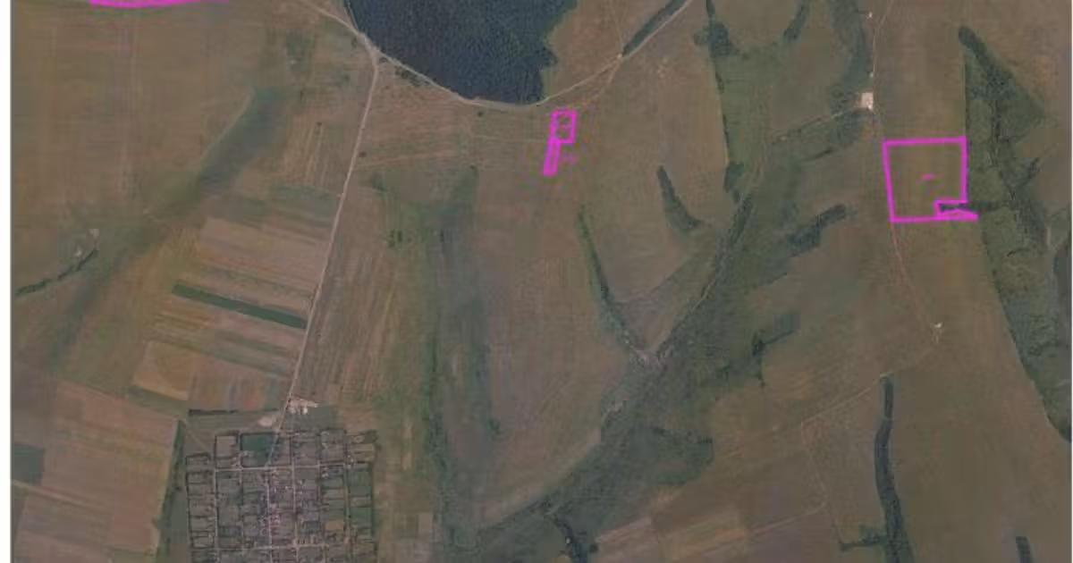 Teren agricol extravilan de vânzare de 96300 mp, în Herneacova