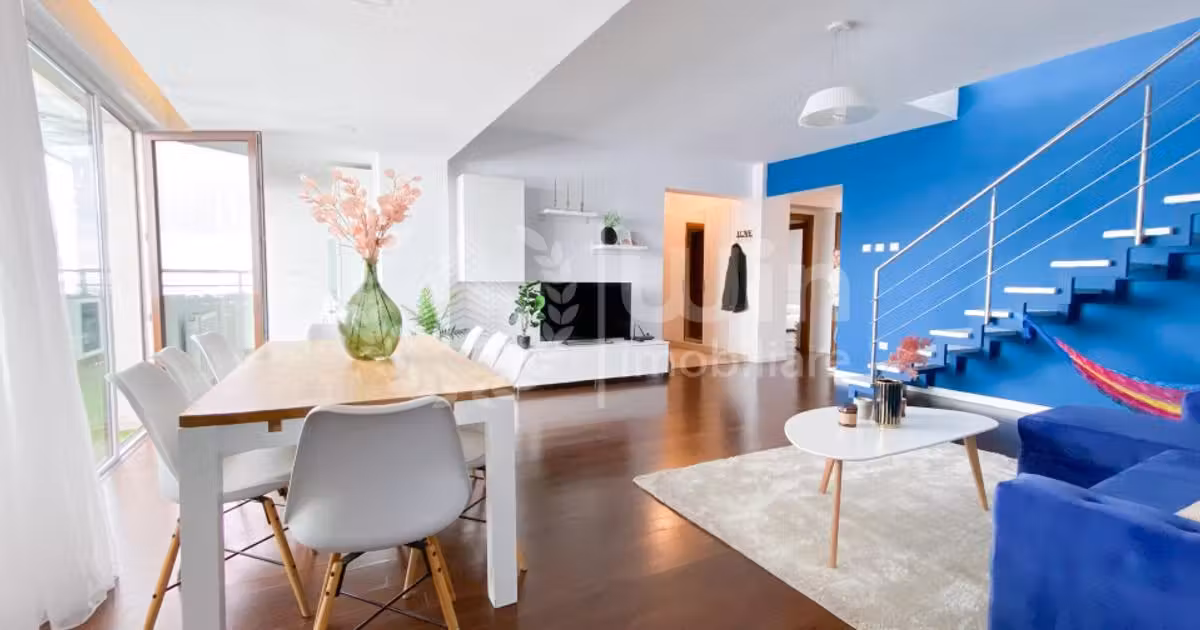 Penthouse de vânzare cu 5 camere, mobilat în zona Bună Ziua, Cluj-Napoca
