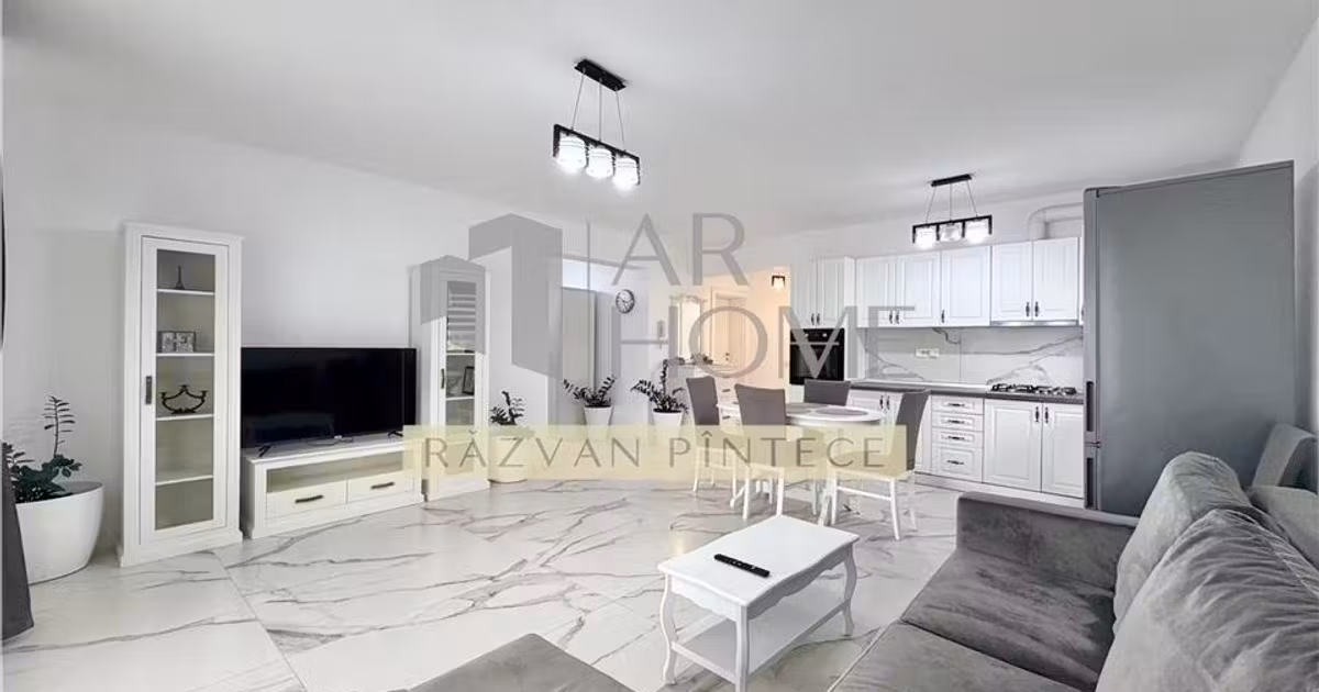Apartament de vânzare cu 3 camere, mobilat în Păulești
