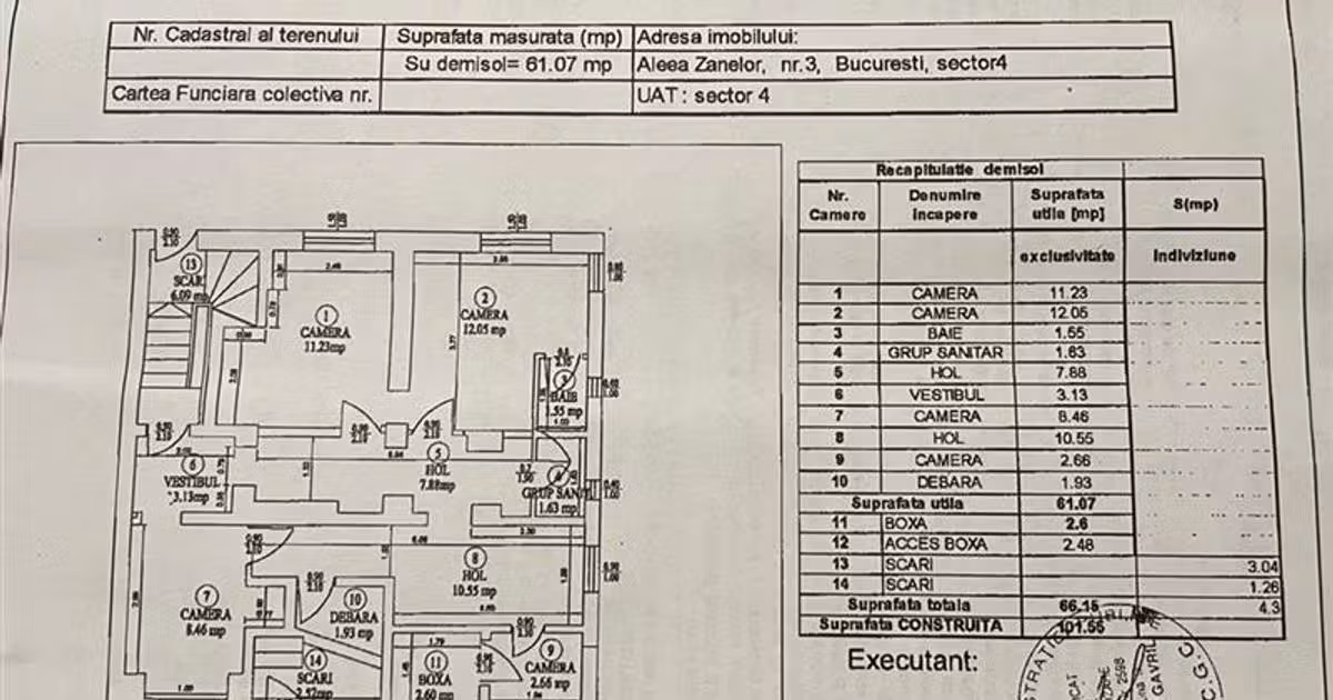 Apartament de vânzare cu 3 camere în zona Tineretului, Sector 4