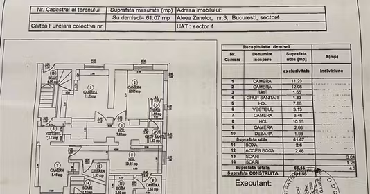 Apartament Tineretului