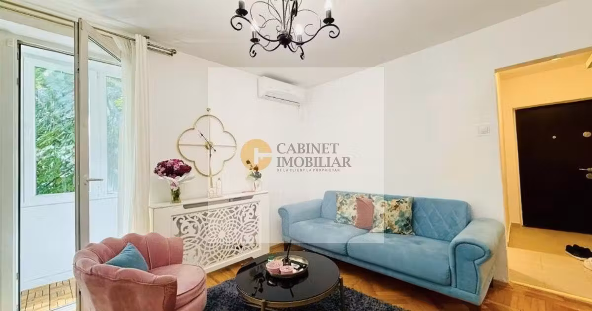 Apartament de vânzare cu 2 camere, mobilat în zona Romană, Ultracentral