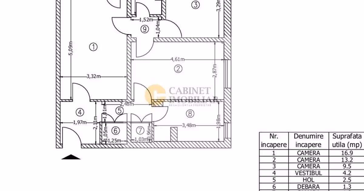 Apartament de vânzare cu 3 camere în zona Giulești, Sector 6
