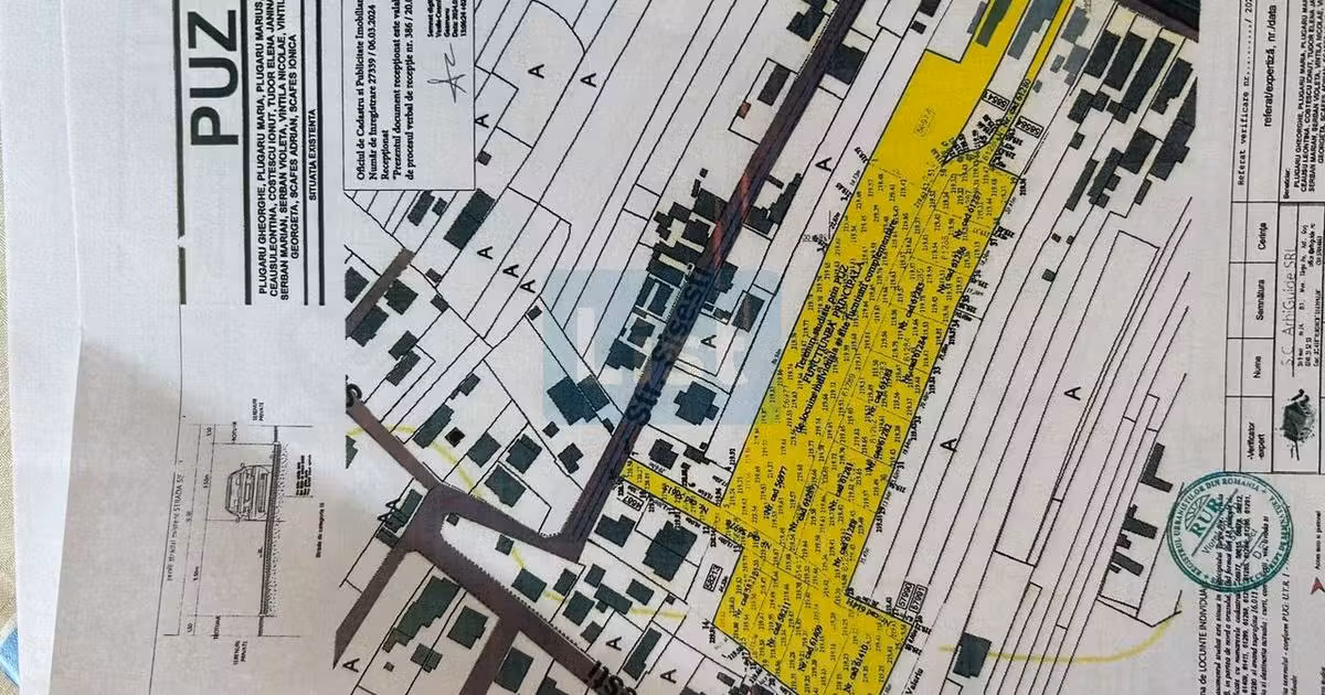 Teren Construcții intravilan de vânzare de 5318 mp, în zona Debarcader, Târgu Jiu