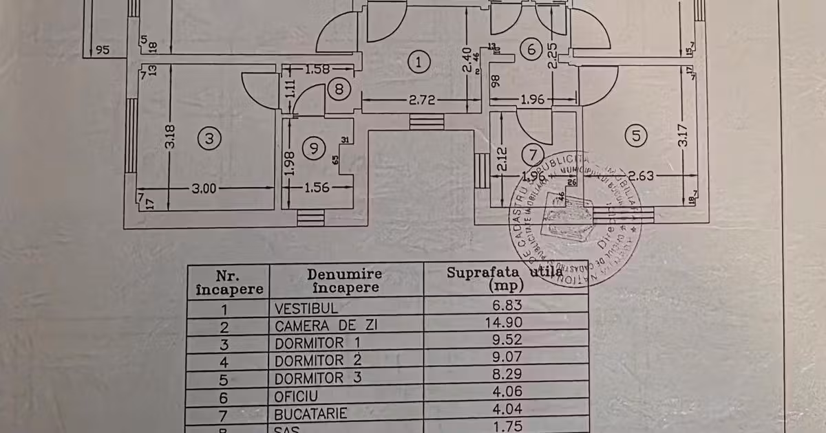 Apartament de vânzare cu 4 camere în zona Teiul Doamnei, Sector 2