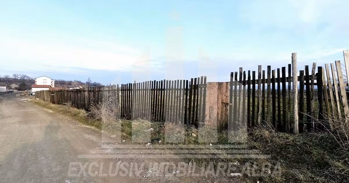 Teren intravilan de vânzare de 1316 mp, în zona Maier, Alba Iulia