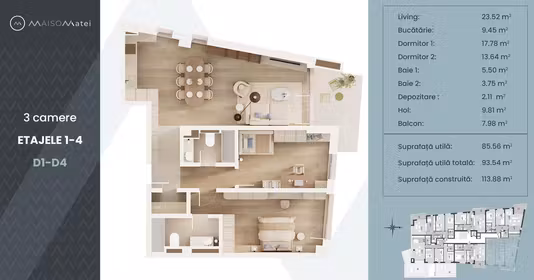 Apartament Unirii