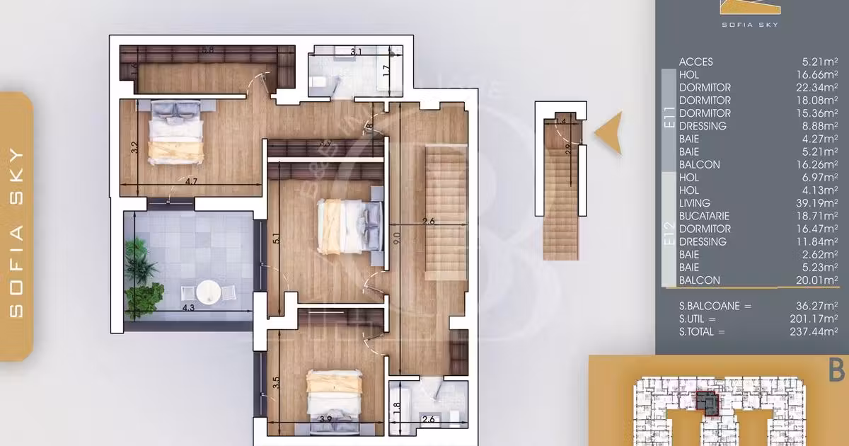 Apartament de vânzare cu 5 camere în zona Theodor Pallady, Sector 3