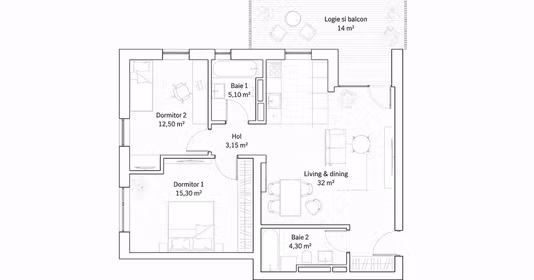 Apartament Circumvalațiunii