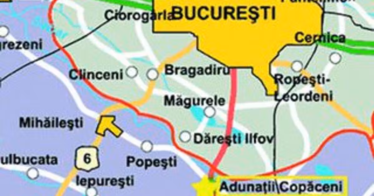 Teren intravilan de vânzare de 56400 mp, în Adunații-Copăceni