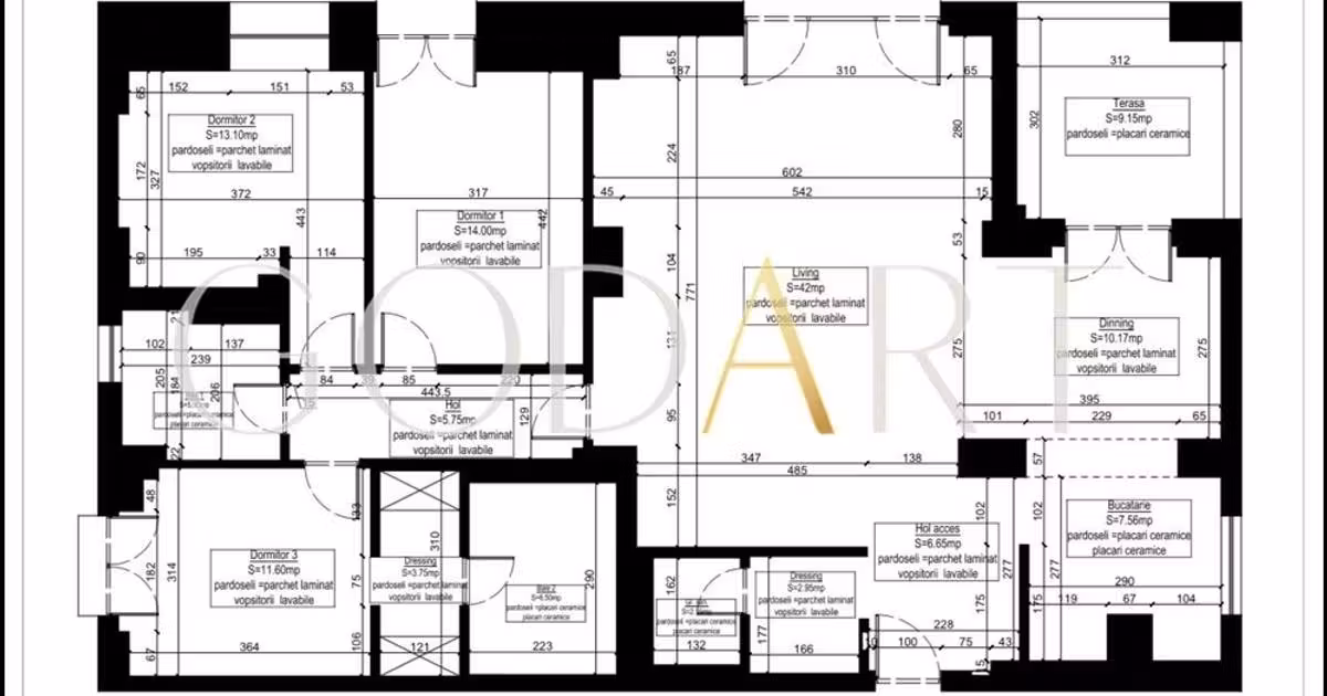 Apartament de vânzare cu 4 camere, mobilat în zona Herăstrău, Sector 1