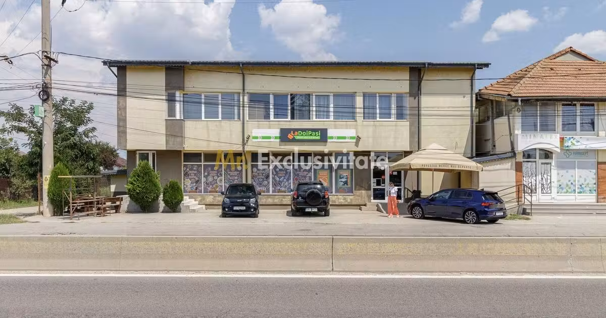 Spațiu comercial de vânzare de 431 mp, în Tărtășești
