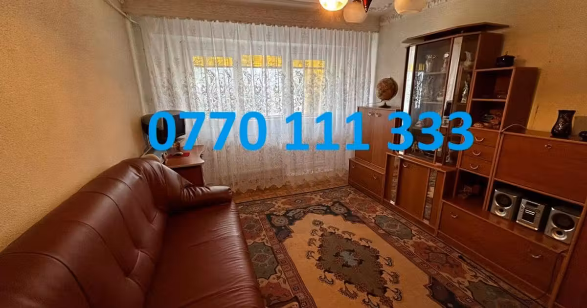 Apartament de vânzare cu 2 camere, mobilat în zona Plantelor, Brăila