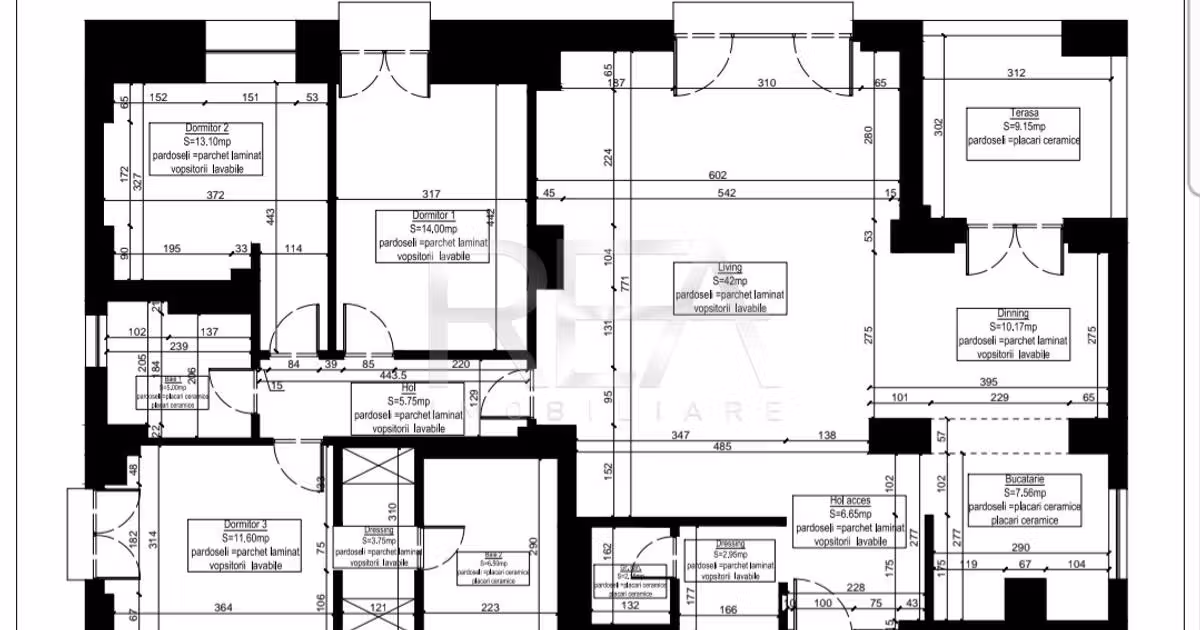 Apartament de vânzare cu 4 camere, mobilat în zona Herăstrău, Sector 1