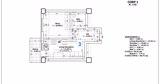 Apartament Central