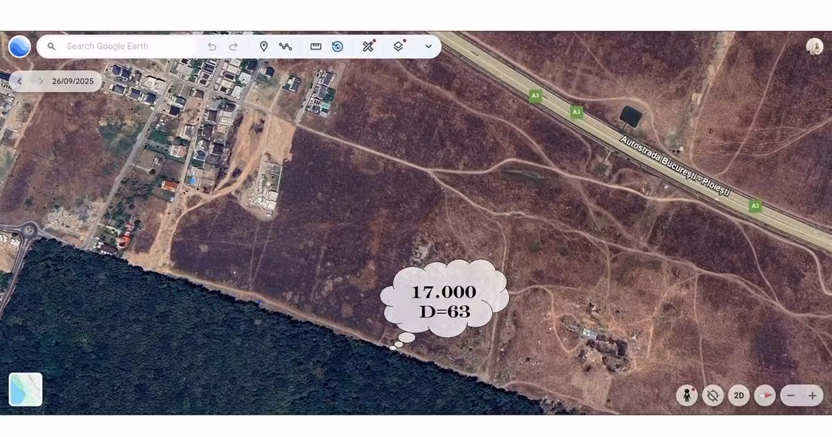 Teren Construcții intravilan de vânzare de 13000 mp, în zona Pipera, Sector 1