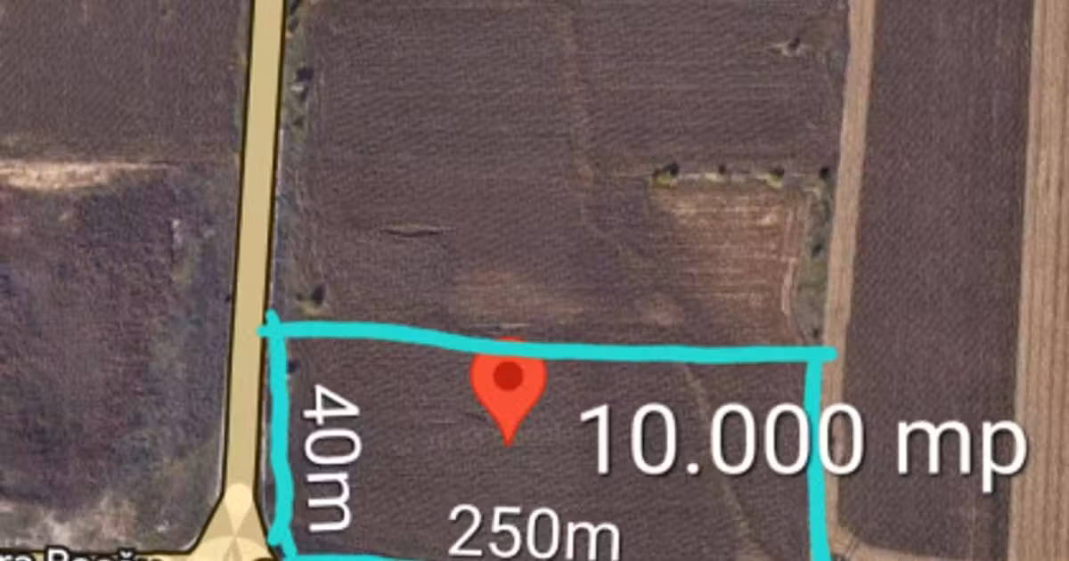 Teren agricol intravilan de vânzare de 10000 mp, în zona Sud, Bacău