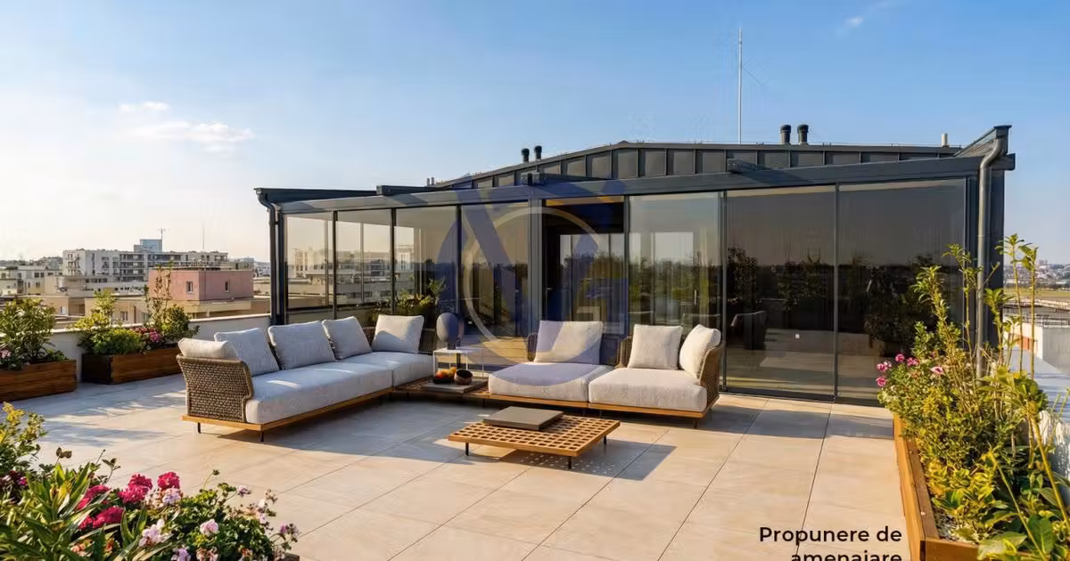 Penthouse de vânzare cu 5 camere în zona Aviației, Sector 1