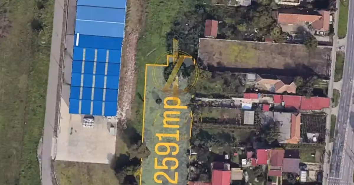 Teren intravilan de vânzare de 2591 mp, în zona Girocului, Timișoara