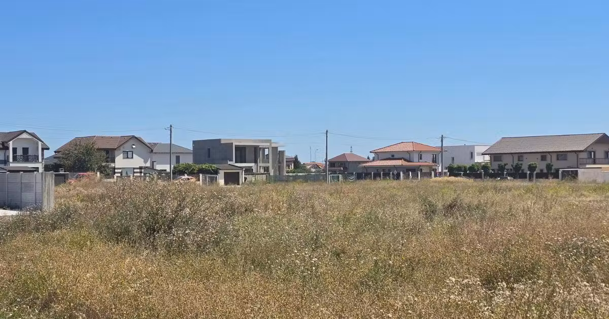 Teren Construcții intravilan de vânzare de 500 mp, în Cumpăna